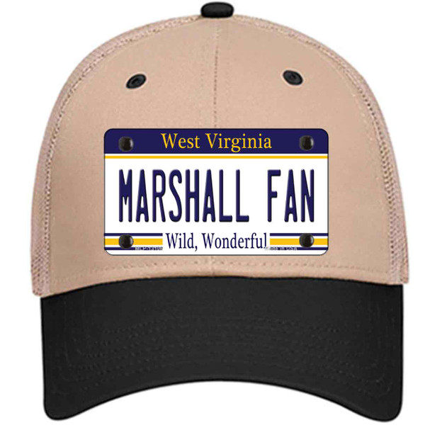 Marshall Fan Novelty License Plate Hat