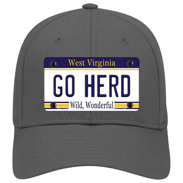 Go Herd Novelty License Plate Hat