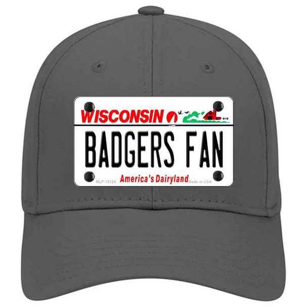 Badgers Fan Novelty License Plate Hat