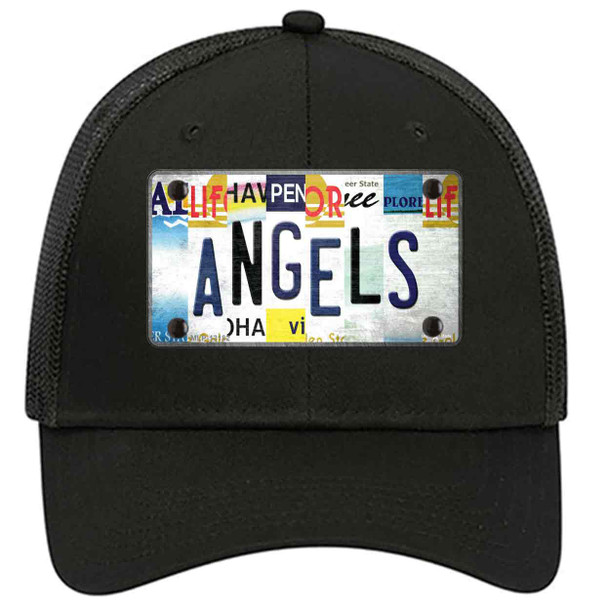 Angels Strip Art Novelty License Plate Hat Tag