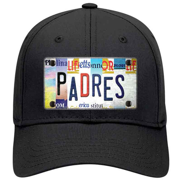 Padres Strip Art Novelty License Plate Hat Tag