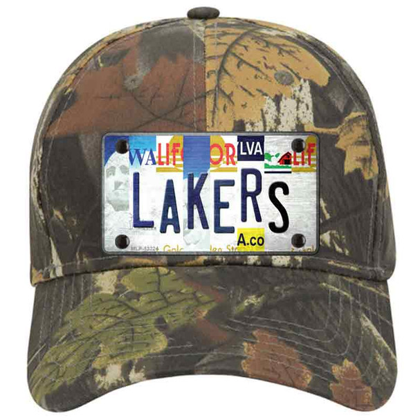 Lakers Strip Art Novelty License Plate Hat Tag