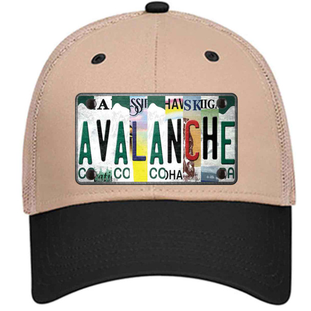 Avalanche Strip Art Novelty License Plate Hat Tag