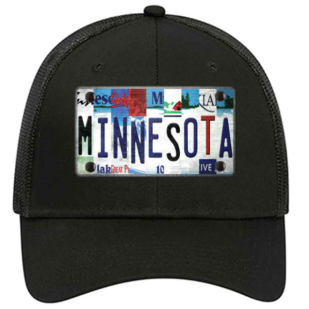 Minnesota Strip Art Novelty License Plate Hat Tag