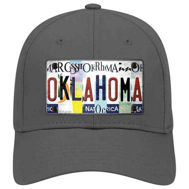 Oklahoma Strip Art Novelty License Plate Hat Tag