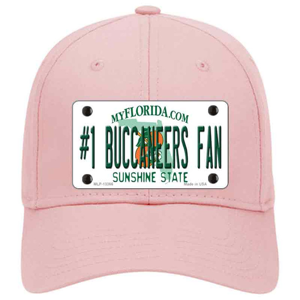 Number 1 Buccaneers Fan Novelty License Plate Hat Tag