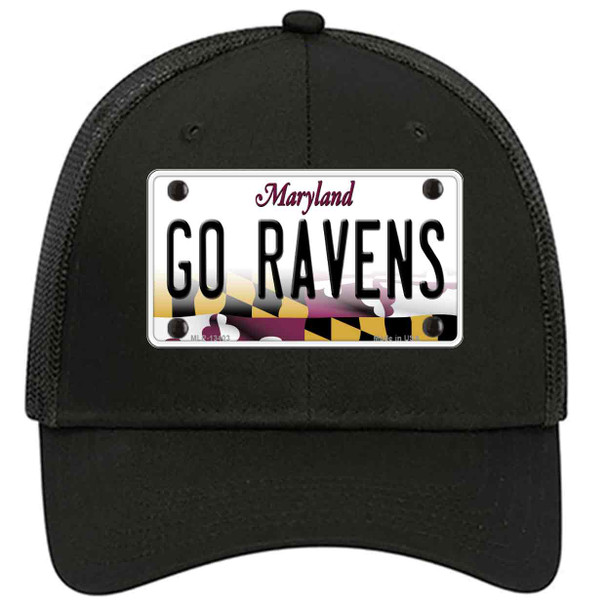 Go Ravens Novelty License Plate Hat Tag