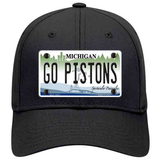 Go Pistons Novelty License Plate Hat Tag