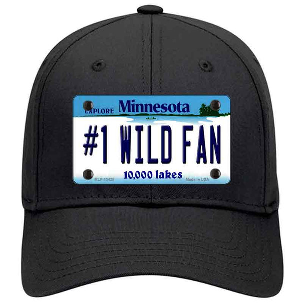 Number 1 Wild Fan Novelty License Plate Hat Tag