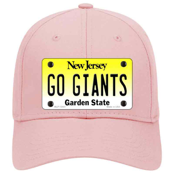 New Jersey Go Giants Novelty License Plate Hat Tag