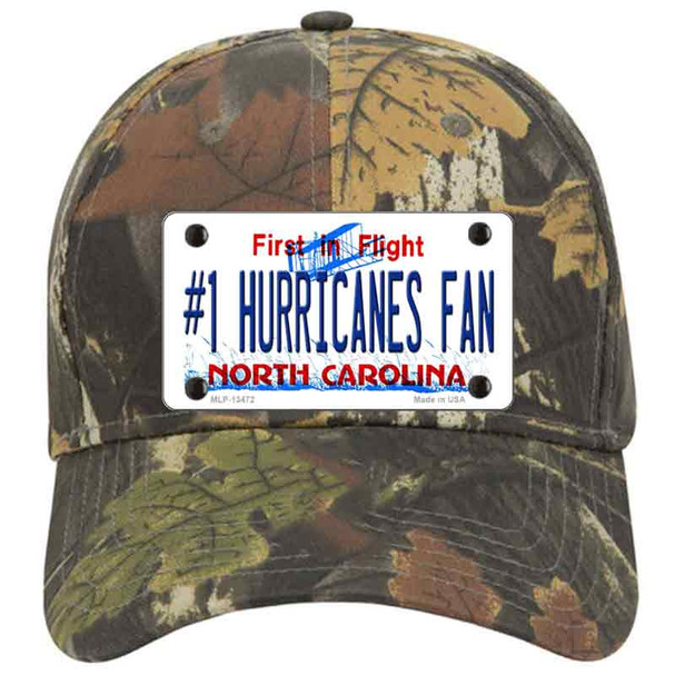 Number 1 Hurricanes Fan Novelty License Plate Hat Tag