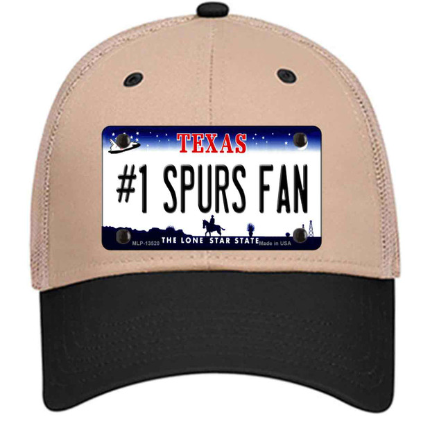 Number 1 Spurs Fan Novelty License Plate Hat Tag