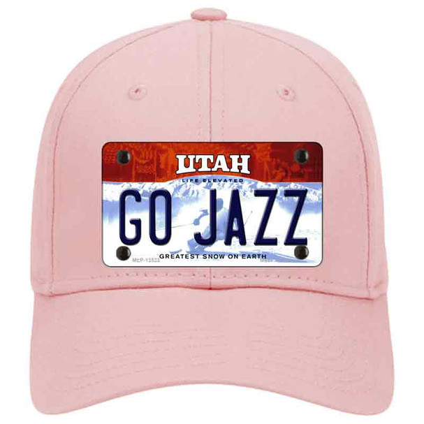 Go Jazz Novelty License Plate Hat Tag
