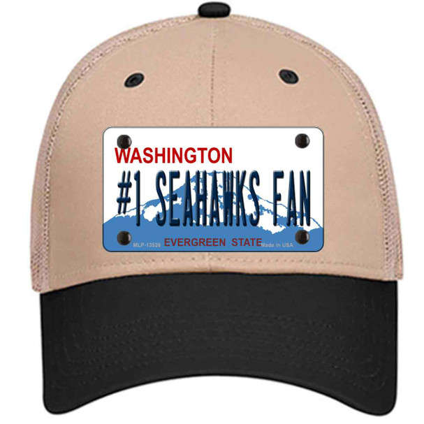 Number 1 Seahawks Fan Novelty License Plate Hat Tag