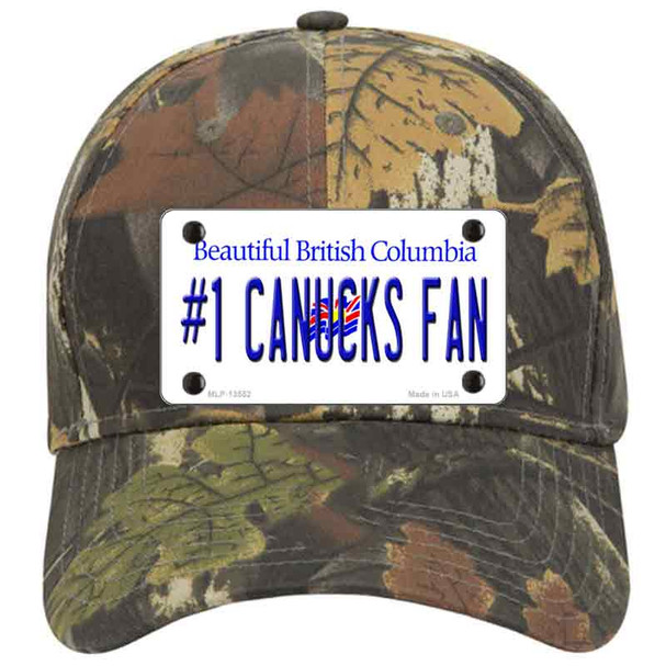 Number 1 Canucks Fan Novelty License Plate Hat Tag