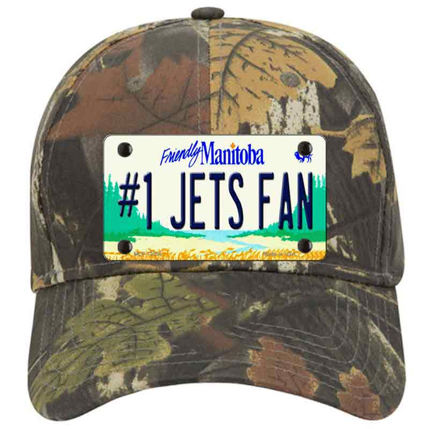 Number 1 Jets Fan Manitoba Novelty License Plate Hat Tag