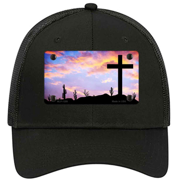 Cross Sunrise Photograph Novelty License Plate Hat