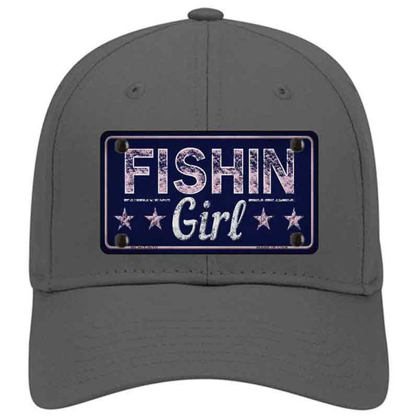 Fishin Girl Novelty License Plate Hat Tag
