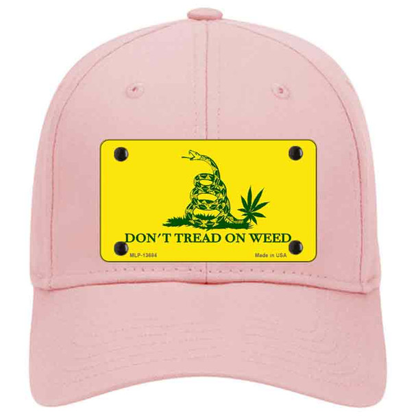 Dont Tread On Weed Novelty License Plate Hat Tag