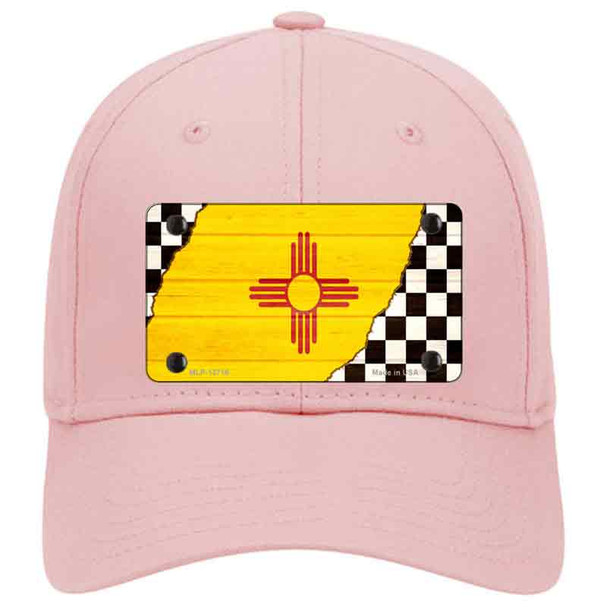 New Mexico Racing Flag Novelty License Plate Hat Tag