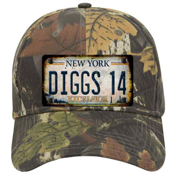 Diggs 14 Excelsior New York Rusty Novelty License Plate Hat Tag