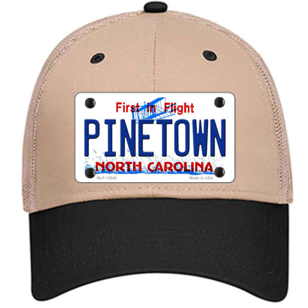 Pinetown North Carolina Novelty License Plate Hat Tag