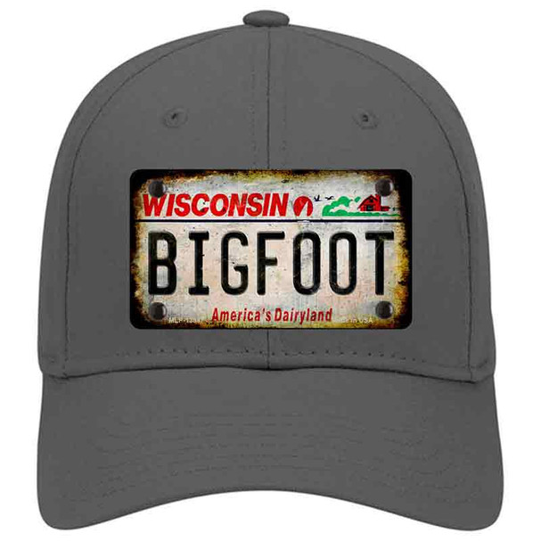 Bigfoot Wisconsin Novelty License Plate Hat Tag