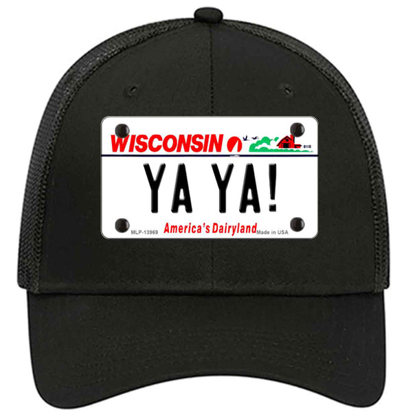 Ya Ya Wisconsin Novelty License Plate Hat Tag