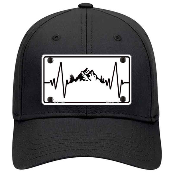 Mountains Heart Beat Novelty License Plate Hat Tag