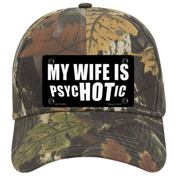 Hot Psychotic Wife Novelty License Plate Hat