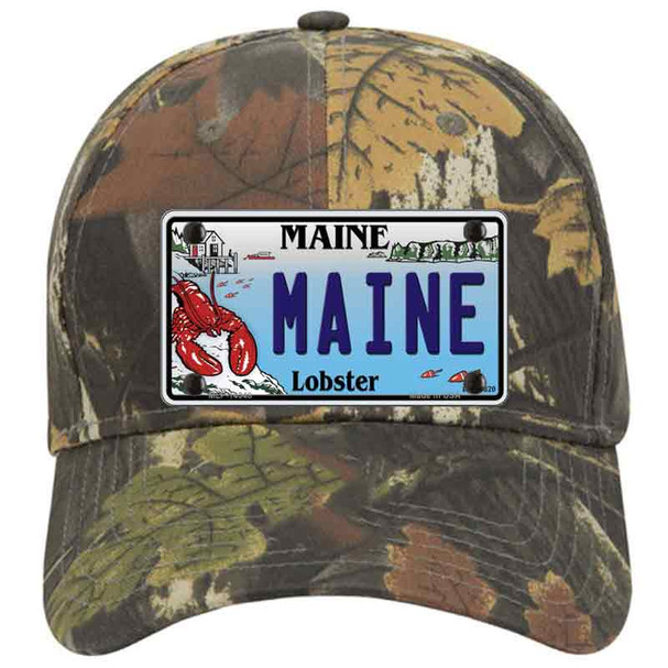 Maine Lobster Novelty License Plate Hat