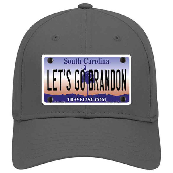 Lets Go Brandon SC Novelty License Plate Hat