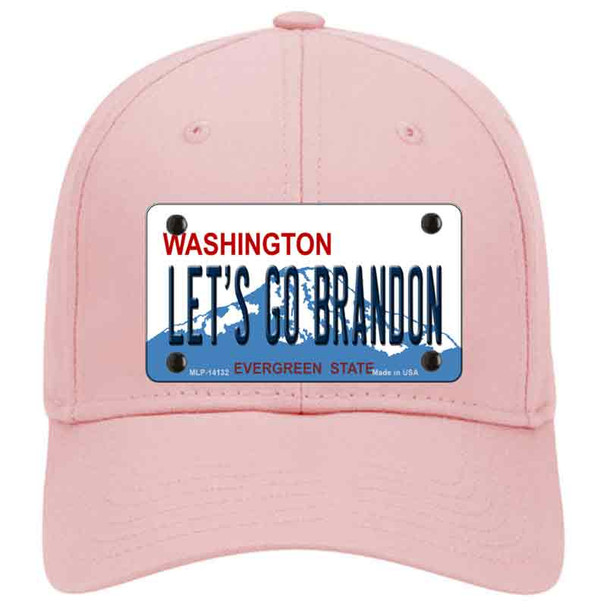 Lets Go Brandon WA Novelty License Plate Hat