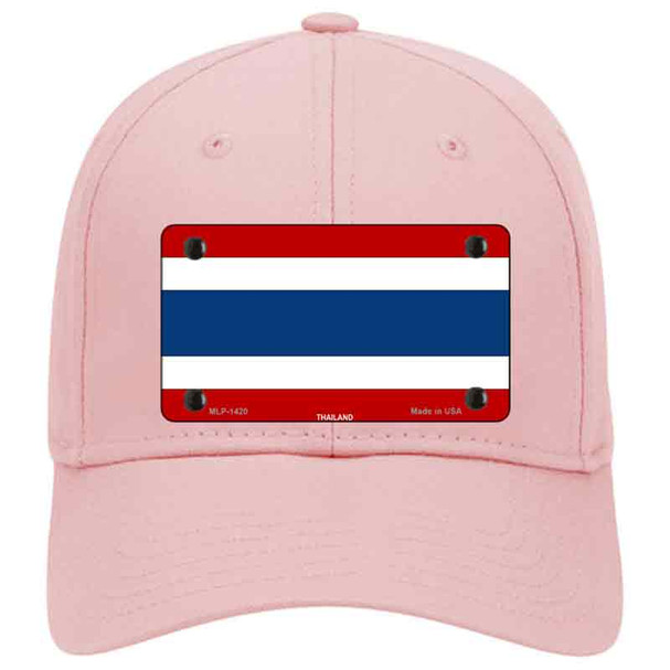 Thailand Flag Novelty License Plate Hat