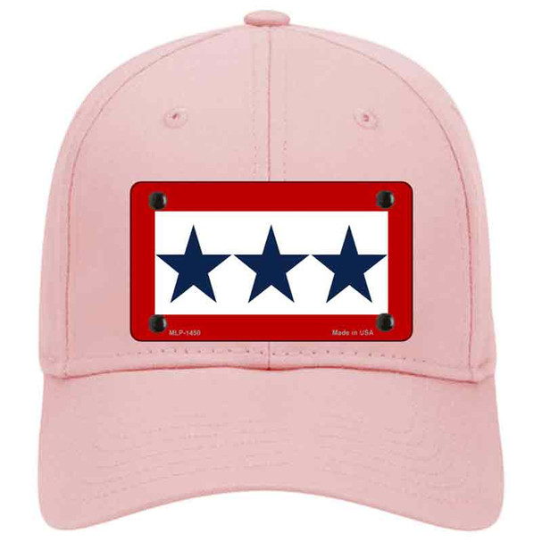 Blue Star Three Novelty License Plate Hat