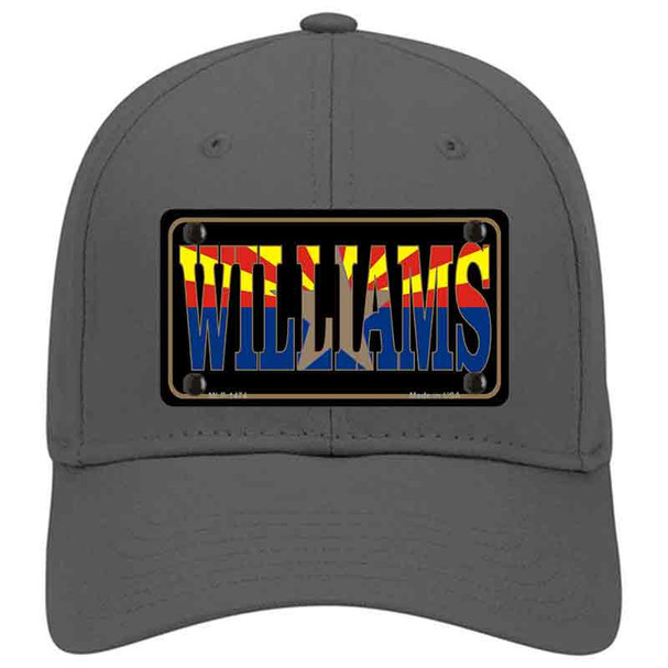 Williams Arizona State Flag Novelty License Plate Hat