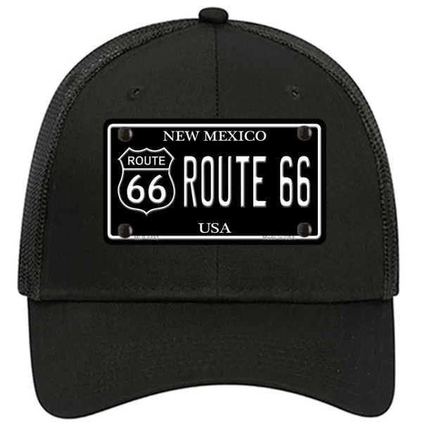 Route 66 New Mexico Black Novelty License Plate Hat