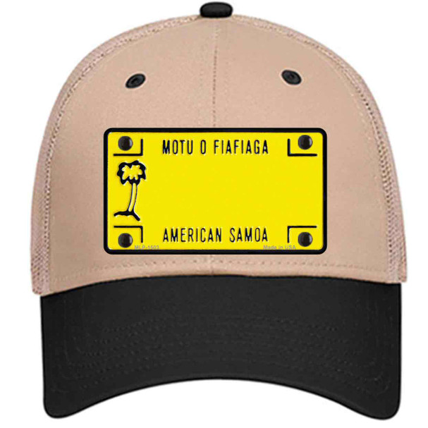American Samoa Novelty License Plate Hat