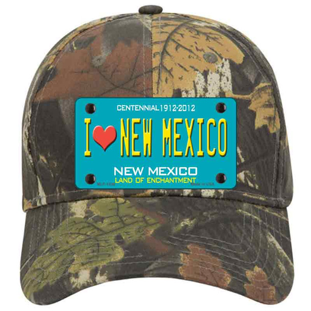 I Love New Mexico Novelty License Plate Hat