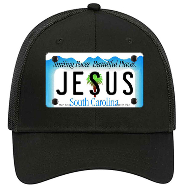 Jesus South Carolina Blue Novelty License Plate Hat