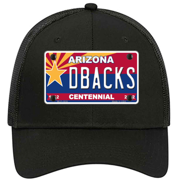 Arizona Centennial Dbacks Novelty License Plate Hat