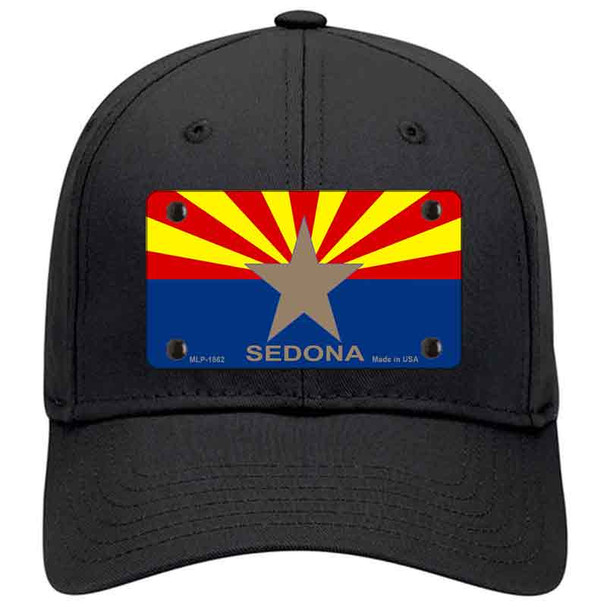 Sedona Arizona State Flag Novelty License Plate Hat