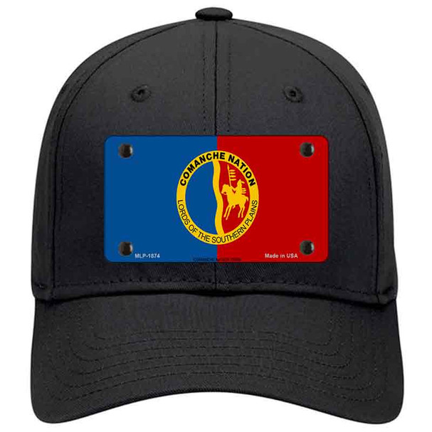 Comanche Nation Flag Novelty License Plate Hat