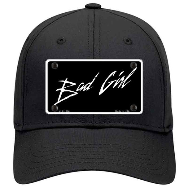 Bad Girl Novelty License Plate Hat