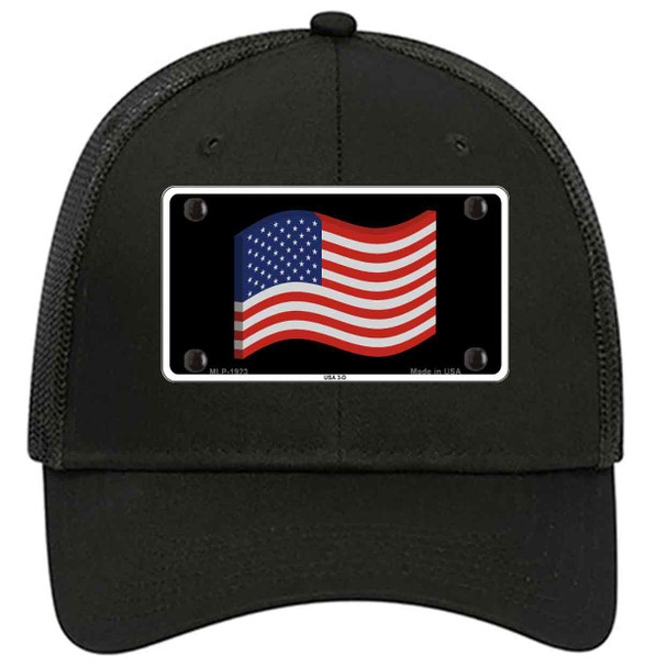 USA 3-D Flag Novelty License Plate Hat