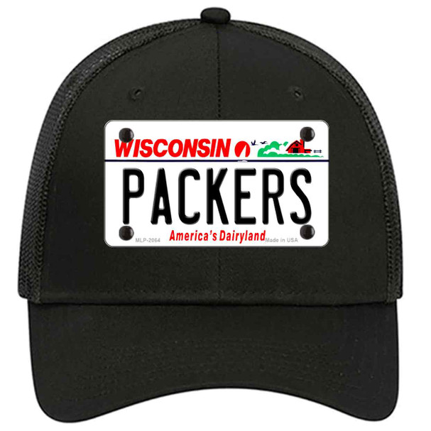 Packers Wisconsin State Novelty License Plate Hat