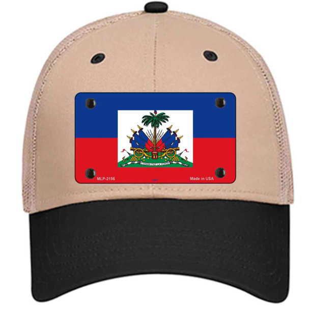 Haiti Flag Novelty License Plate Hat