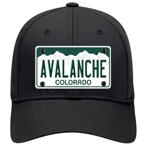 Avalanche Colorado State Novelty License Plate Hat