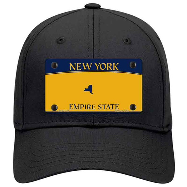 New York State Blanks Novelty License Plate Hat