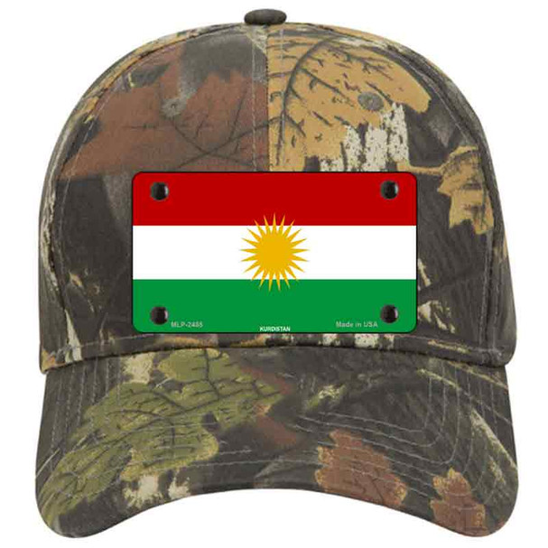Kurdistan Flag Novelty License Plate Hat